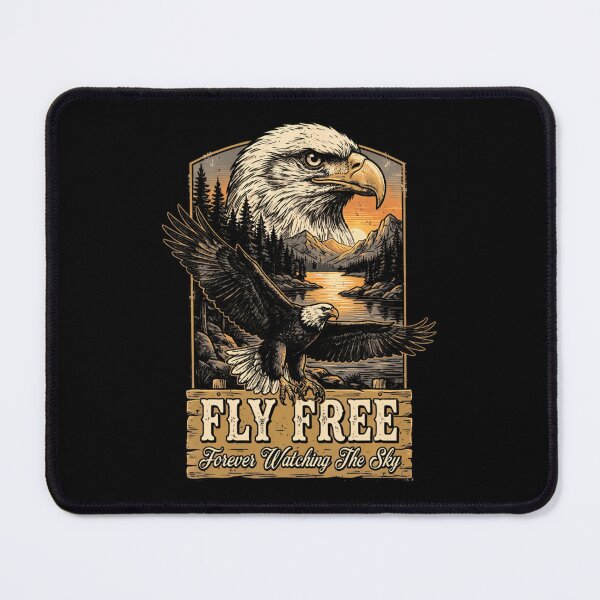 Item preview, Forever Watching The Sky Fly Free Jackie Eagle Memorial designed and sold by JameseDuam.