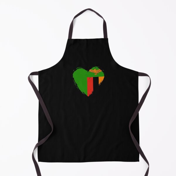 Item preview, Distressed Zambia Flag Heart ZM designed and sold by shitpostee.