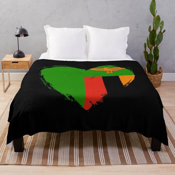 Item preview, Distressed Zambia Flag Heart ZM designed and sold by shitpostee.