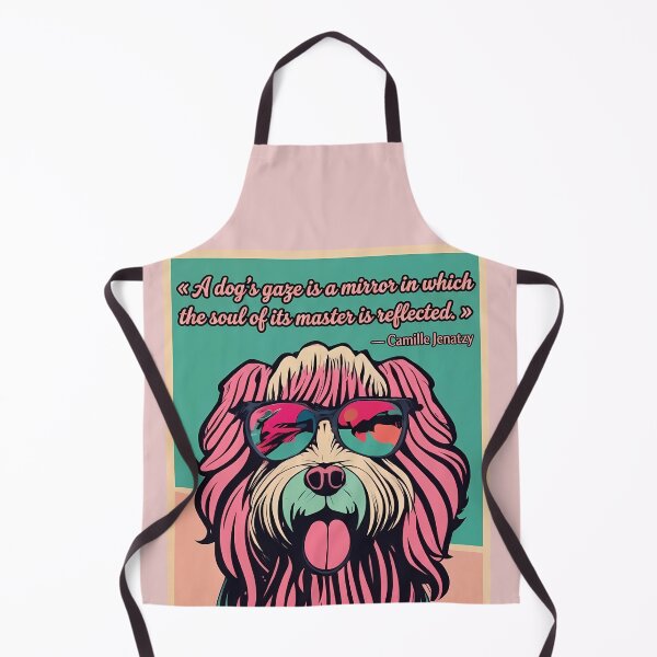 Item preview, Pop Art Dog with Vintage Glasses designed and sold by Georgiale.