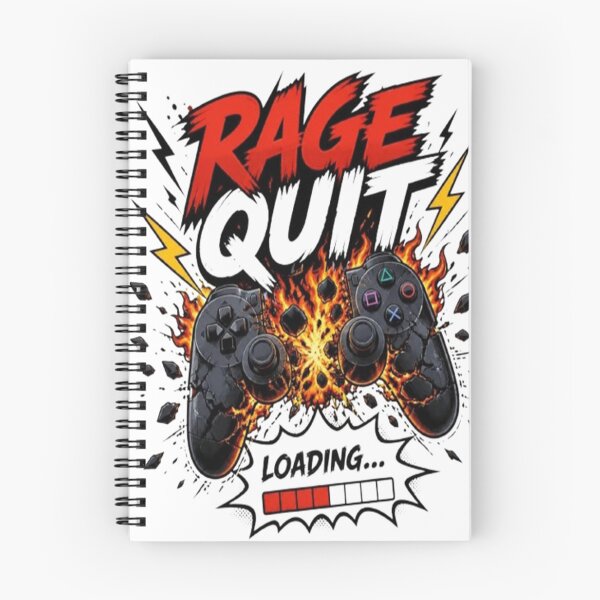 Item preview, Rage Quit Gaming Controller Design designed and sold by StreetWave01.