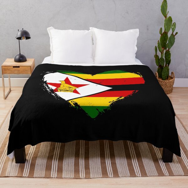 Item preview, Distressed Zimbabwe Flag Heart ZW designed and sold by shitpostee.