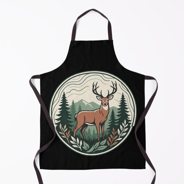 Item preview, Wild Forest Deer | Wilderness Wildlife Outdoor Design designed and sold by Amr Darwish Graphic designer.