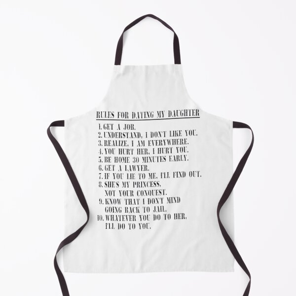 Item preview, Dad'S Rules For Dating My Daughter - Funny Gift PERFECT GIFT FOR YOU AND FRIENDS designed and sold by Justin Freeman.