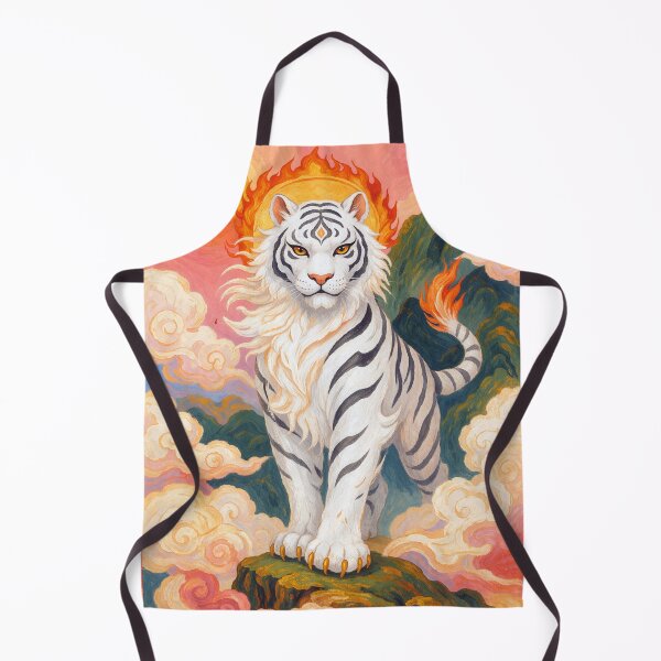Item preview, White Tiger Majestic Predator Painting designed and sold by GalleryKauffeld.