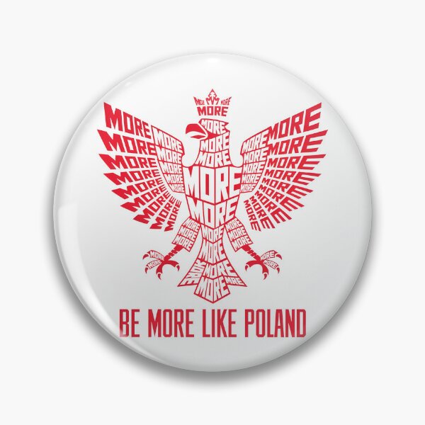 Item preview, Be More Like Poland - Typographic Polish Eagle designed and sold by Fragy72.