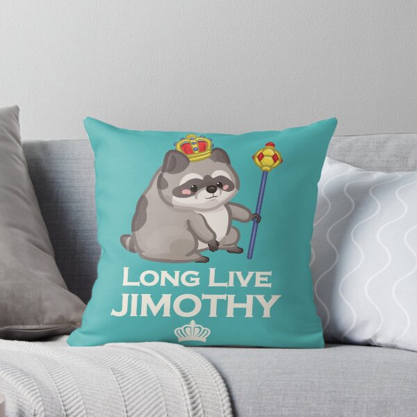 Item preview, Long Live Jimothy Raccoon Light Font Version designed and sold by Khotekmei.
