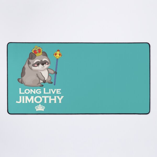 Item preview, Long Live Jimothy Raccoon Light Font Version designed and sold by Khotekmei.