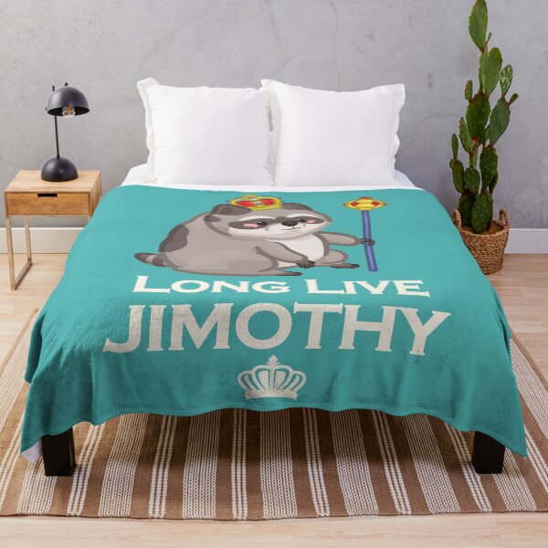 Item preview, Long Live Jimothy Raccoon Light Font Version designed and sold by Khotekmei.