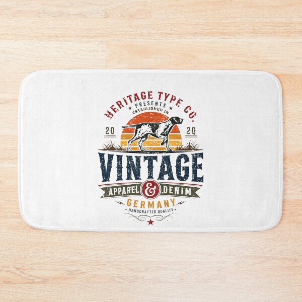 Item preview, Heritage Type Co Presents Established In 20 20 Vintage Apparel And Denim Germany Handcrafted Quality German Shorthaired Pointer Hunter Dog designed and sold by Star3NowForMe.