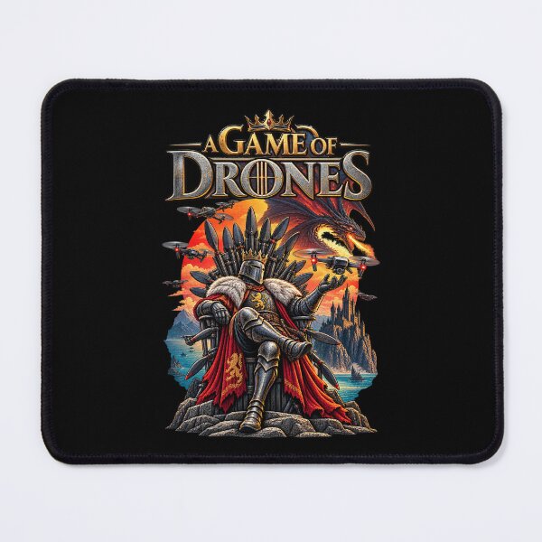 Item preview, A Game Of Drones Funny Knight Parody designed and sold by Lombardino.