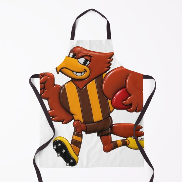Item preview, Mighty Hawks Retro Mascot Drawing 3D designed and sold by Luke Foran Sports Art.