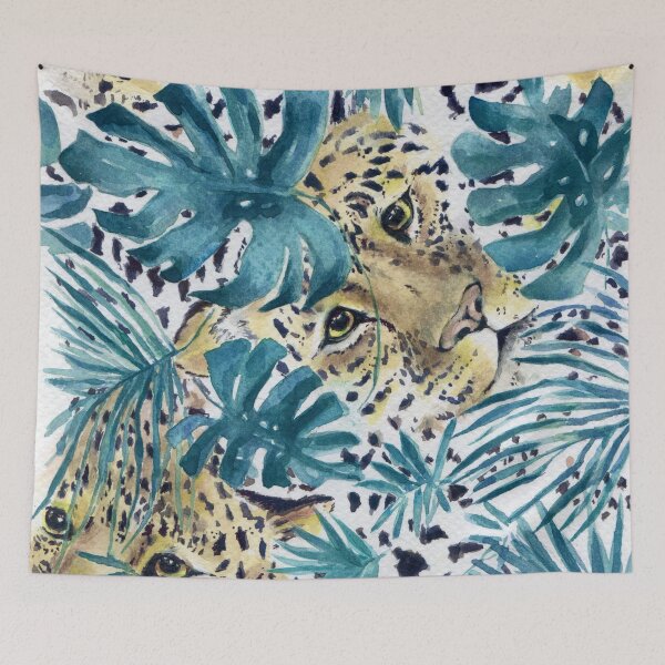 Item preview, Watercolor Wildlife Original Jaguar designed and sold by Jana van der Kolk.