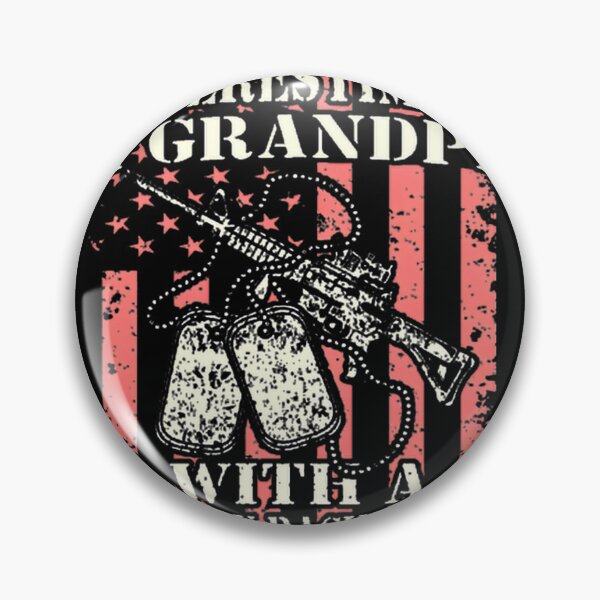 Item preview, A Grandpa With A Military Background ⭐⭐⭐⭐⭐ designed and sold by Justin Freeman.