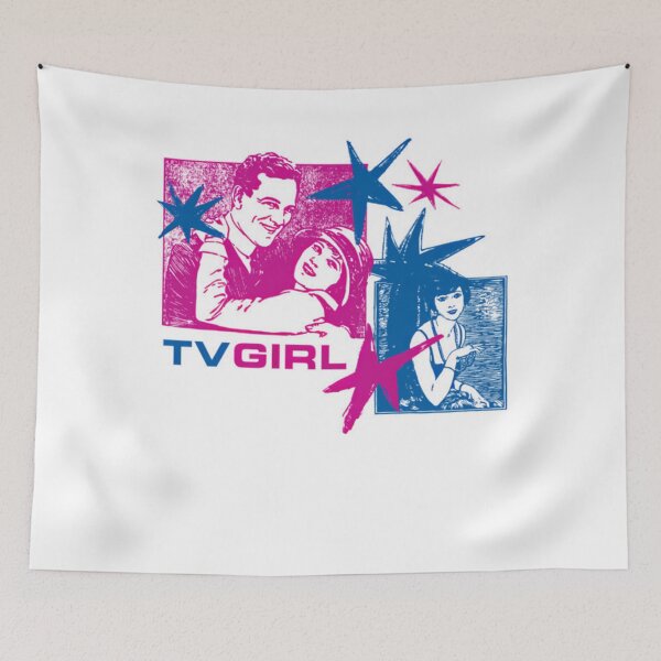 Item preview, TV GIRL BAND WHO REALLY CARES INSPIRED designed and sold by DawnNerbert.
