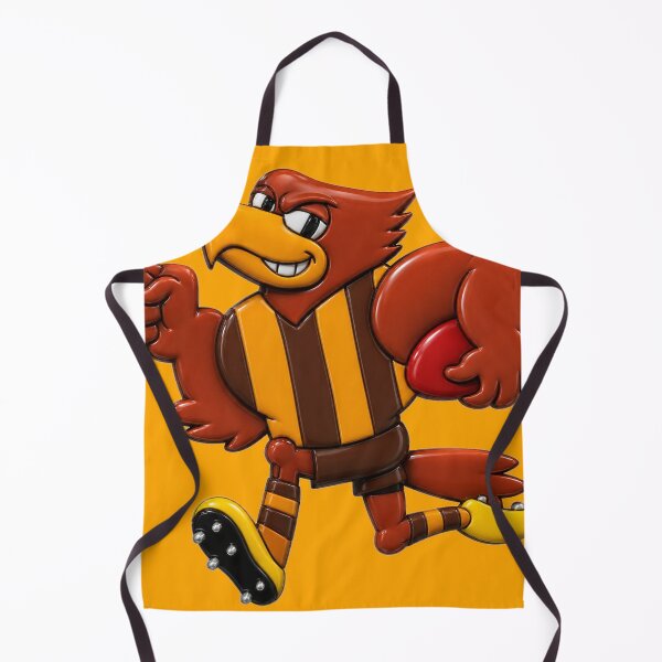 Item preview, Mighty Hawks Retro Mascot Drawing 3D designed and sold by Luke Foran Sports Art.