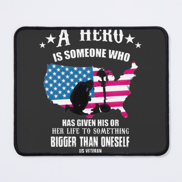 Item preview, A Hero Is Someone Who ⭐⭐⭐⭐⭐ designed and sold by Justin Freeman.