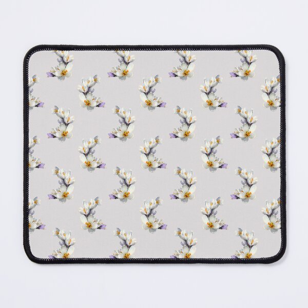 Item preview, Soft Watercolor Crocus Flowers Elegant Seamless Botanical Pattern Design designed and sold by EL-Lebedenko.