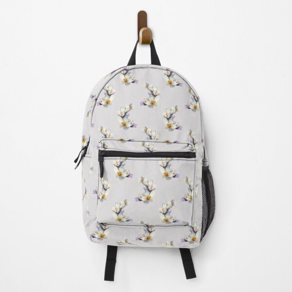 Item preview, Soft Watercolor Crocus Flowers Elegant Seamless Botanical Pattern Design designed and sold by EL-Lebedenko.