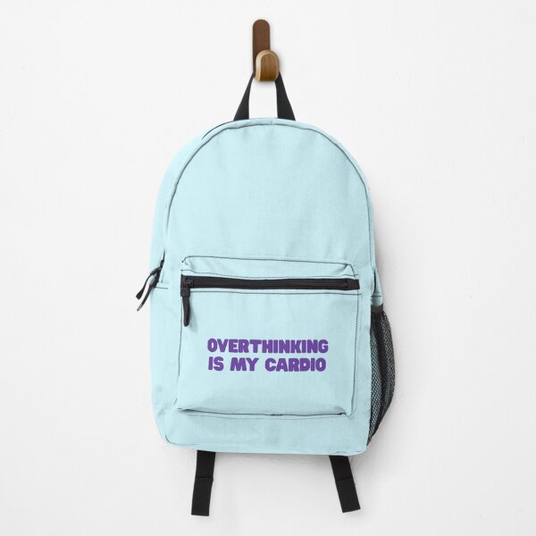 Item preview, Overthinking Is My Cardio Funny Quote designed and sold by jianina-alondra.