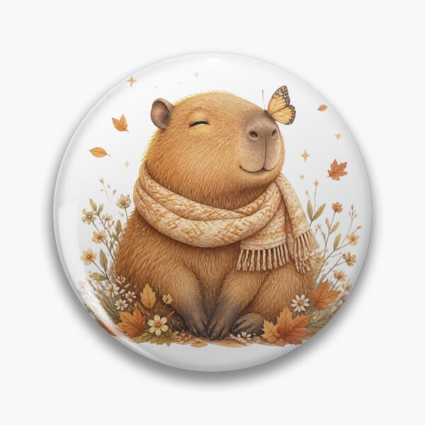 Item preview, Butterfly Capybara designed and sold by Ada’s Mystic Atelier .