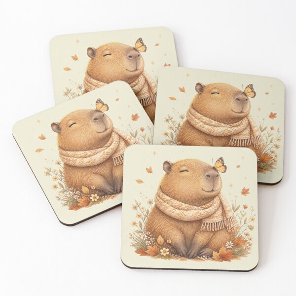 Item preview, Butterfly Capybara designed and sold by Ada’s Mystic Atelier .