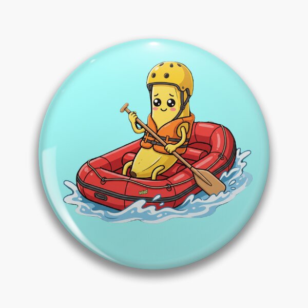Item preview, Banana Rafting Adventure – Funny Sports Cartoon designed and sold by YOFANTZ!.
