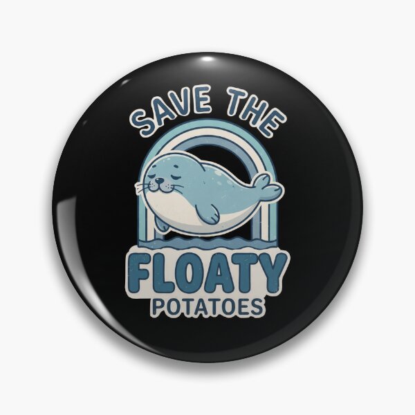 Item preview, Save The Manatees Save The Floaty Potatoes designed and sold by dudelinart.
