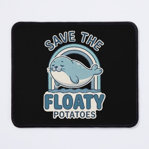 Item preview, Save The Manatees Save The Floaty Potatoes designed and sold by dudelinart.