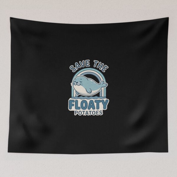 Item preview, Save The Manatees Save The Floaty Potatoes designed and sold by dudelinart.