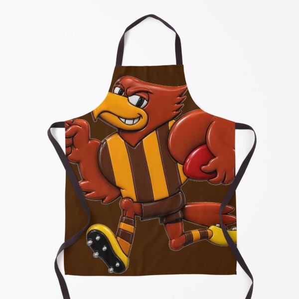 Item preview, Mighty Hawks Retro Mascot Drawing 3D designed and sold by Luke Foran Sports Art.