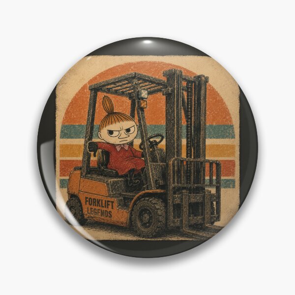 Item preview, Grumpy Forklift Operator Retro Vintage designed and sold by RetroNibylander.