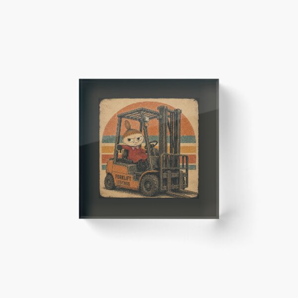 Item preview, Grumpy Forklift Operator Retro Vintage designed and sold by RetroNibylander.