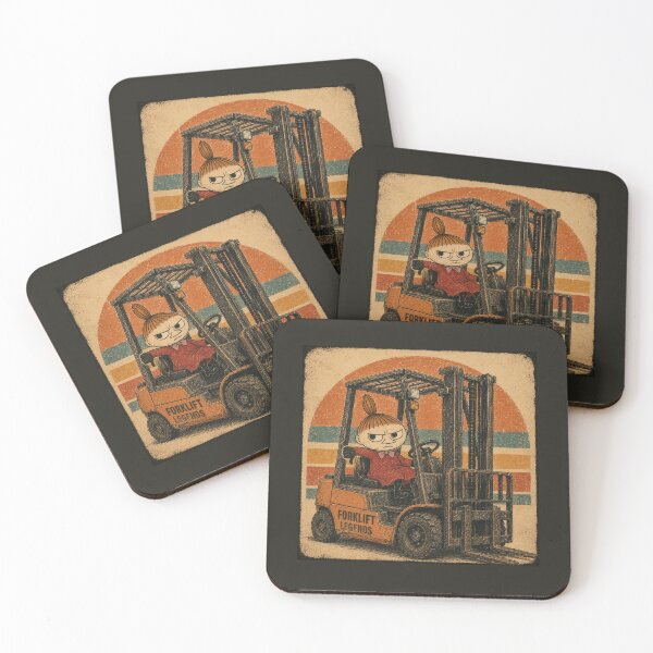 Item preview, Grumpy Forklift Operator Retro Vintage designed and sold by RetroNibylander.