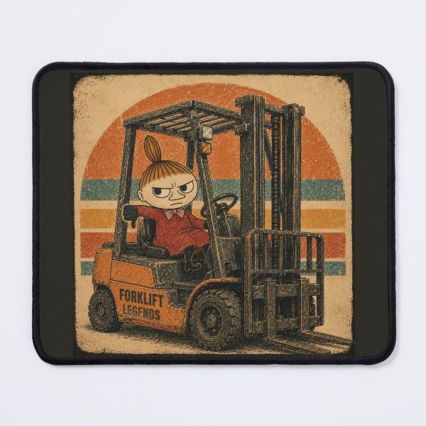 Item preview, Grumpy Forklift Operator Retro Vintage designed and sold by RetroNibylander.