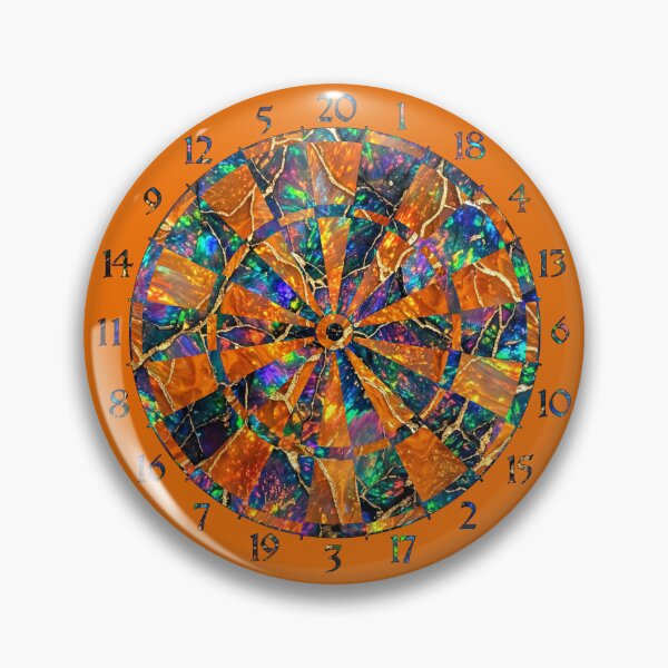 Item preview, Designer dartboard made of opal gemstone imitation designed and sold by Segasprojects.