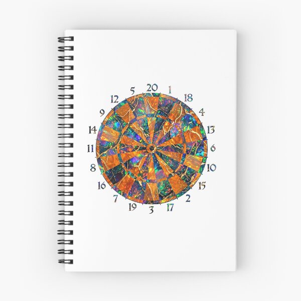 Item preview, Designer dartboard made of opal gemstone imitation designed and sold by Segasprojects.