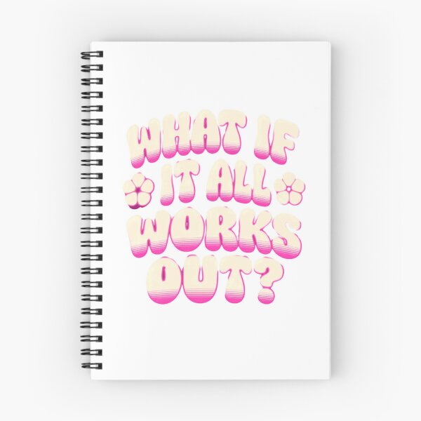 Item preview, What If It All Works Out Positive Motivation Optimism Encouragement designed and sold by Star3NowForMe.