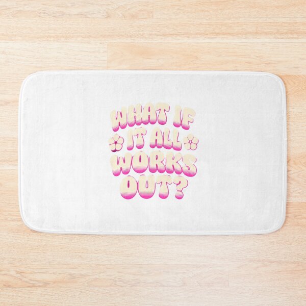 Item preview, What If It All Works Out Positive Motivation Optimism Encouragement designed and sold by Star3NowForMe.