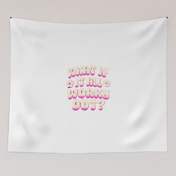 Item preview, What If It All Works Out Positive Motivation Optimism Encouragement designed and sold by Star3NowForMe.