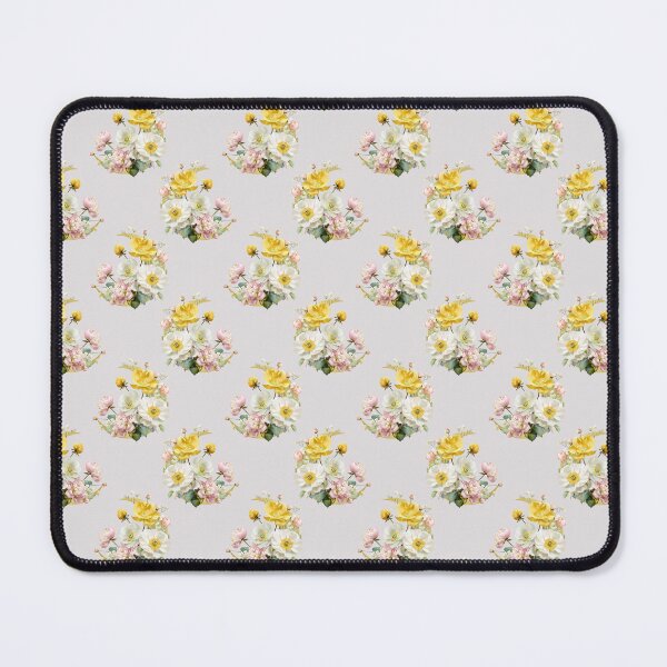 Item preview, Romantic Wildflower Bouquet Watercolor Seamless Cottage Garden Floral Pattern designed and sold by EL-Lebedenko.
