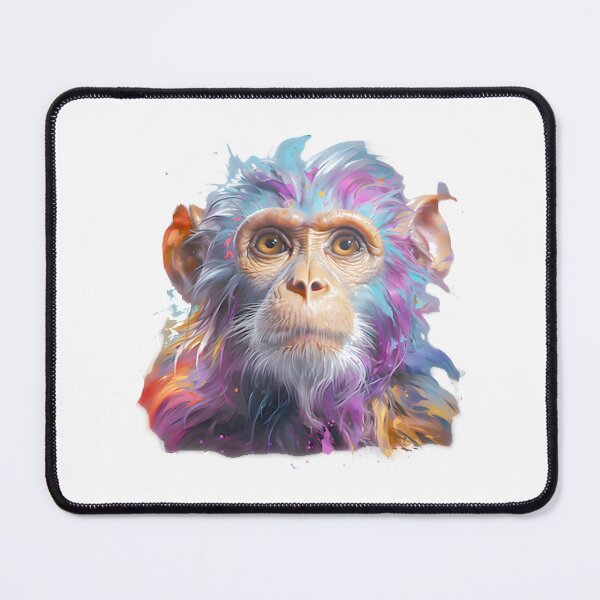 Item preview, Colorful Monkey Png Design - Transparent Background ⭐⭐⭐⭐⭐ designed and sold by Pehbo.