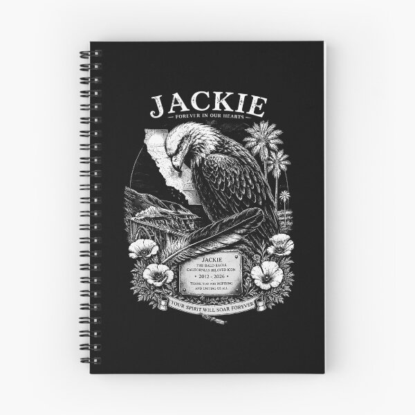 Item preview, Jackie Bald Eagle Memorial, Forever Flying High 2012 2026 designed and sold by AndreateColli.