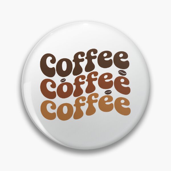 Item preview, Coffee Wavy Text designed and sold by KD Merch.
