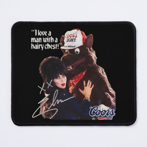 Item preview, Elvira and Beer Wolf Retro Ad Design designed and sold by Catsi-Nook-Art.