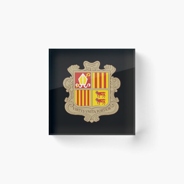 Item preview, Andorra Coat of Arms AD designed and sold by shitpostee.