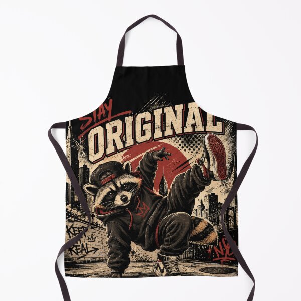 Item preview, Stay Original Breakdancing Raccoon Streetwear NYC designed and sold by @SHINTOSARTSTORE.