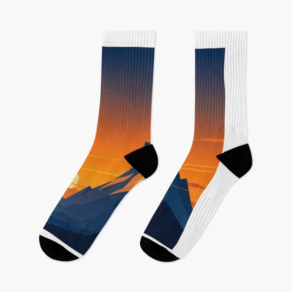 Item preview, Golden Hour Mountain Peak Vector Illustration designed and sold by @VIRAT DESIGNER@.