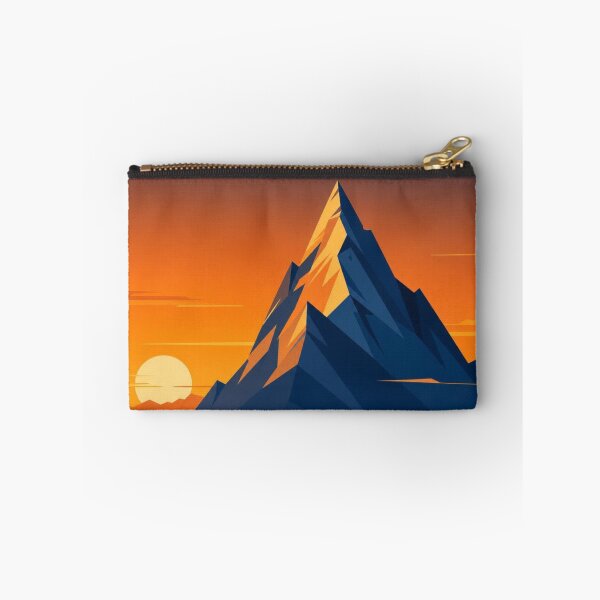 Item preview, Golden Hour Mountain Peak Vector Illustration designed and sold by @VIRAT DESIGNER@.