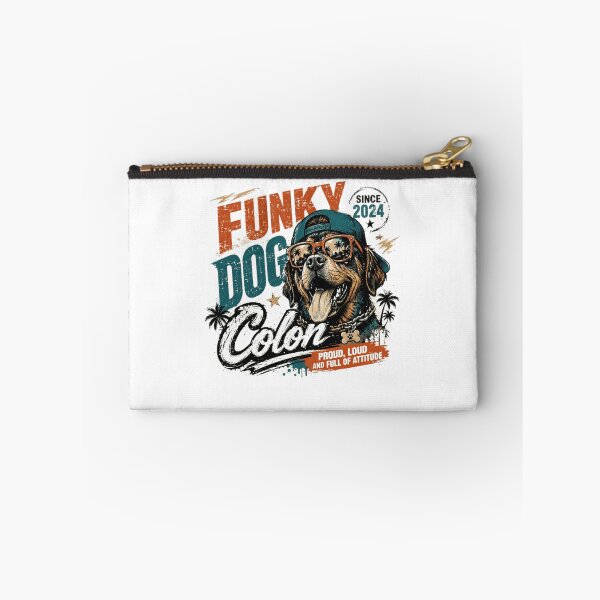 Item preview, Funky Dog Colón Since 2024 Proud Loud And Full Of Attitude Dog Owner Pet Canine designed and sold by Star3NowForMe.